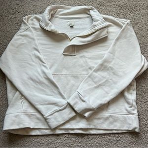a new day, quarter zip, size L